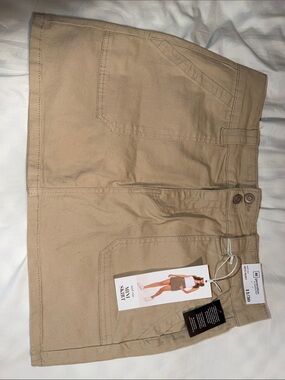 Celebrity Pink Tan Utility Mini Skirt